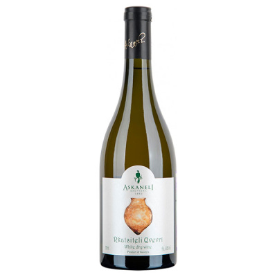 Вино Белое Сухое Askaneli Rkatsiteli Qvevri 2020 0,75 л фото