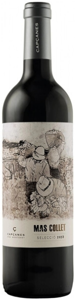 Вино Красное Сухое Capcanes Mas Collet Montsant 2022 0,75 л фото