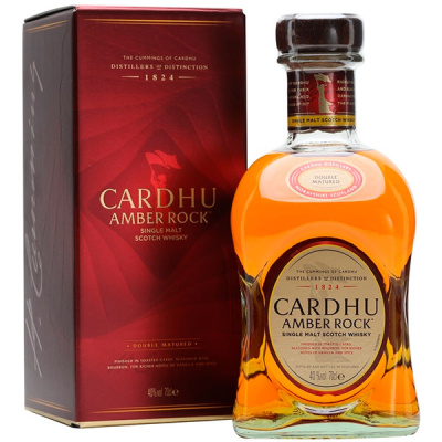 Виски Cardhu Amber Rock Single Malt Speyside in gift box 0,7 л фото