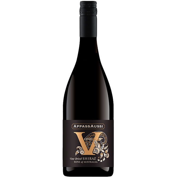 Вино Красное Полусухое AppassAussi One Vine-Dried Shiraz 2021 0,75 л фото
