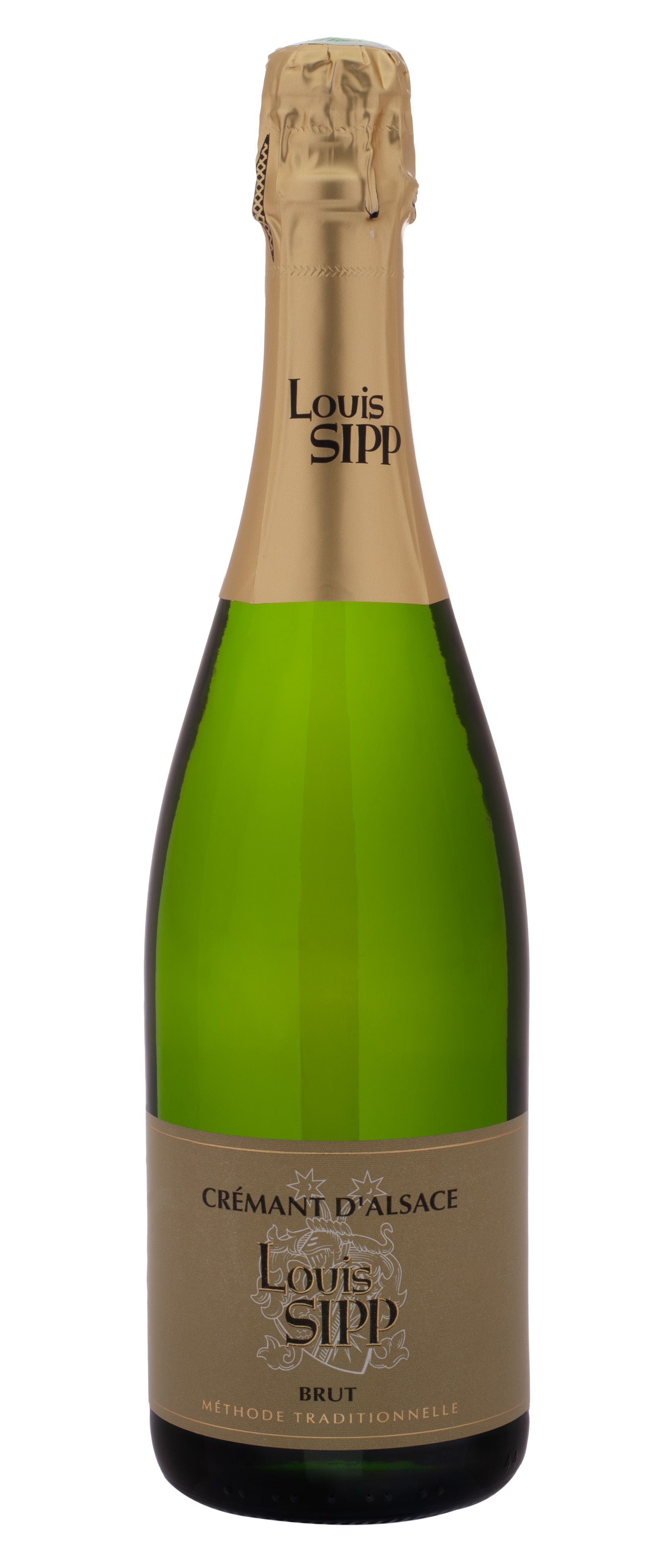 Вино игристое Белое Брют Louis Sipp Cremant d'Alsace Brut 2023 0,75 л фото