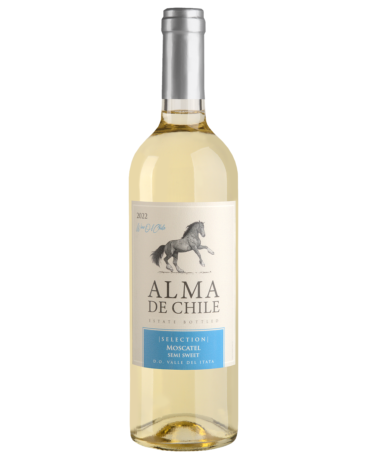Вино Белое Полусладкое Alma de Chile Moscatel Semisweet Valle del Itata 2023 0,75 л фото