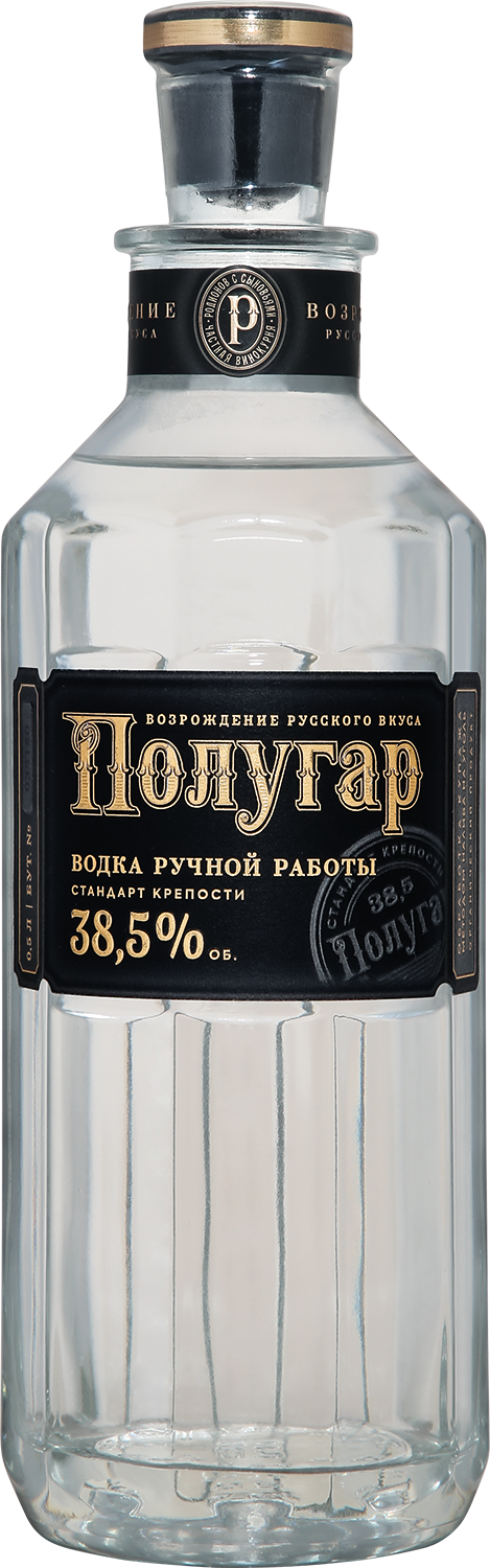 Водка Polugar Vodka Traditional 0,5 л фото