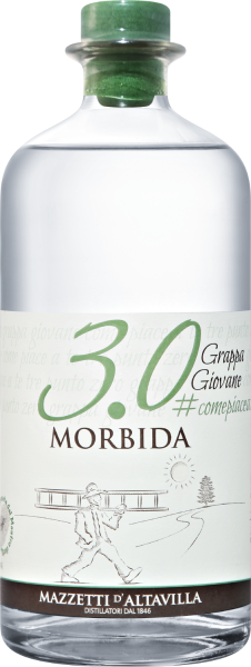 Граппа Маццетти д’Альтавилла 30 Граппа Морбида Джоване 40% 0,7 л фото