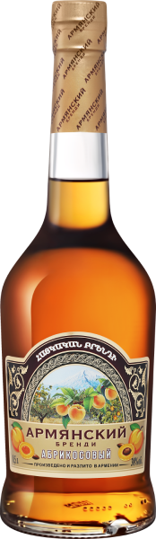 Бренди Мердзаванский Коньячный Завод Армянский Бренди Абрикосовый 38% 0,5 л фото