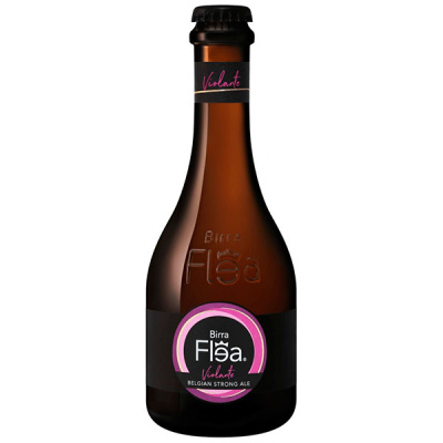 Пиво Флеа Виоланте Бельгийский Стронг Эль светлое нефильт. неосвет. 8% 0,33 л фото