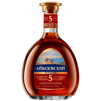 Бренди Aivazovsky 5 Years Old 0,5 л фото