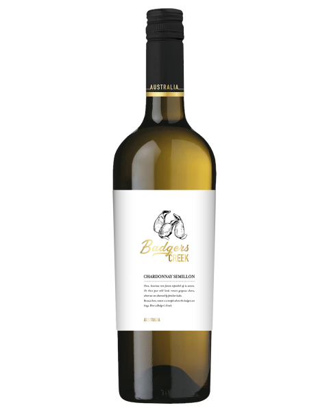 Вино Белое Сухое Badgers Creek Chardonnay Semillon 2023 0,75 л фото