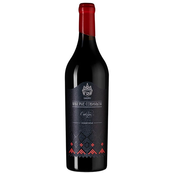 Вино Красное Сухое Sikory Cabernet Sauvignon Semigorie 2017 0,75 л фото