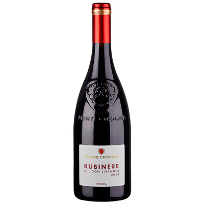 Вино Красное Сухое Monte Cicogna Rubinere del Don Lisander Riviera del Garda Classico 2020 0,75 л фото
