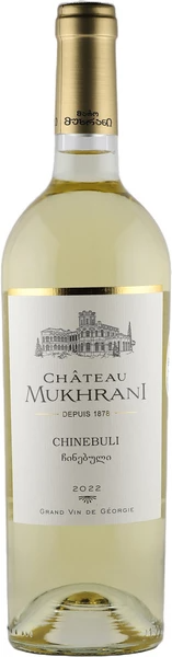 Вино Белое Сухое Chateau Mukhrani Chinebuli 2022 0,75 л фото