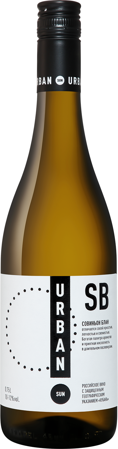 Вино Белое Сухое Urban Sun Sauvignon Blanc 0,75 л фото