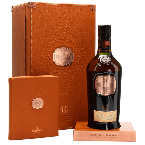 Виски Glenfiddich 40 Year Old Single Malt Speyside in gift box 0,7 л фото