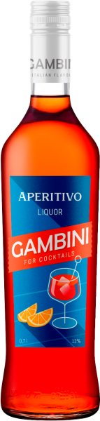 Ликер Гамбини Аперитиво 12% 0,7 л фото