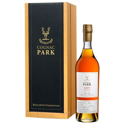 Коньяк Park Vintage Fins Bois in wooden box 1977 0,70 л фото