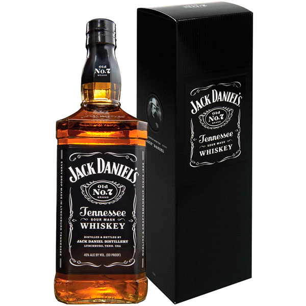 Виски Jack Daniel's Tennessee in gift box 0,7 л фото