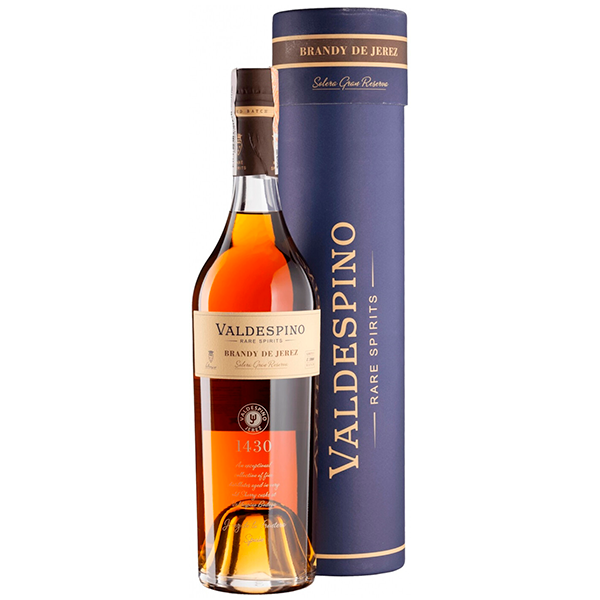 Бренди Valdespino Solera Gran Reserva Brandy de Jerez in tube 0,70 л фото