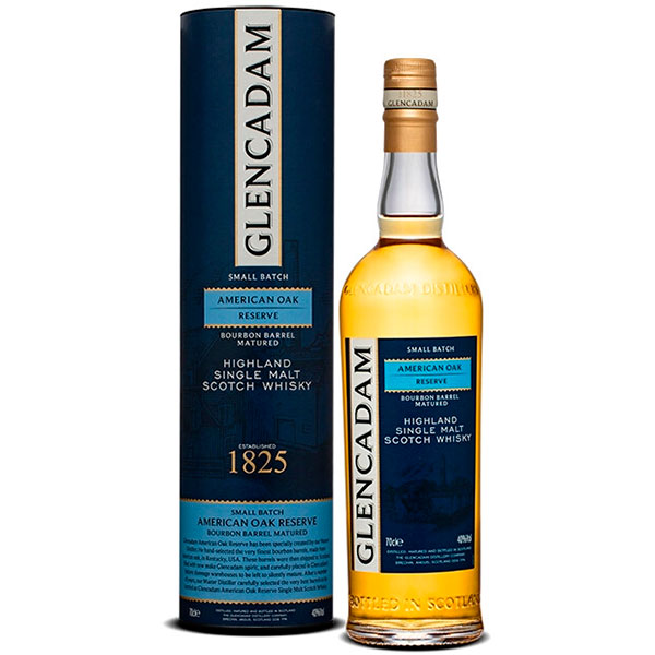 Виски Glencadam American Oak Reserve Single Malt Highland in tube 0,7 л фото