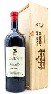 Вино Красное Сухое Matarromera Crianza in wooden box 2019 3 л фото