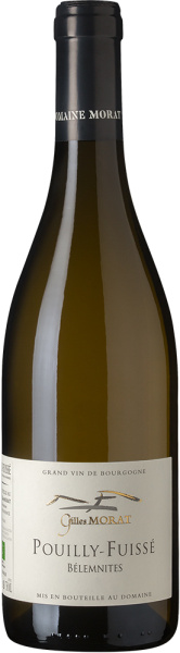 Вино Белое Сухое Domaine Gilles Morat Pouilly-Fuisse Belemnites 2022 0,75 л фото