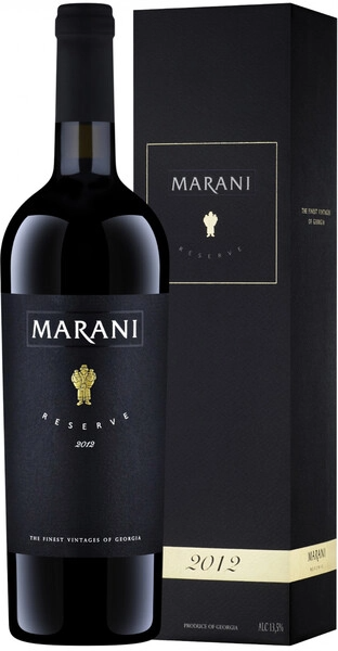 Вино Красное Сухое Marani Reserve in gift box 2012 0,75 л фото