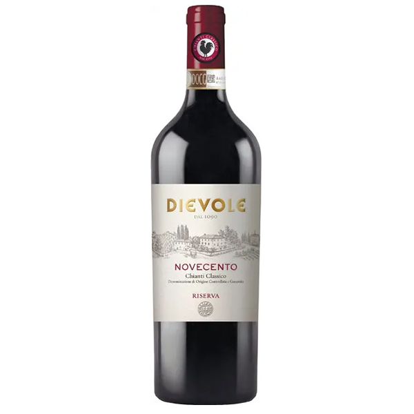 Вино Красное Сухое Dievole Novecento Chianti Classico Riserva 2018 0,75 л фото