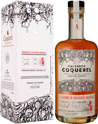 Кальвадос Coquerel Bourbon Barrels 4 Ans in gift box 0,7 л фото