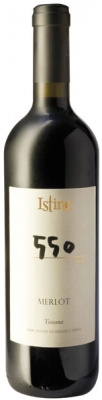 Вино Красное Сухое Istine 550 Merlot Toscana 2019 0,75 л фото