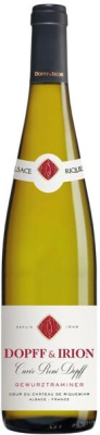 Вино Белое Полусухое Dopff & Irion Cuvee Rene Dopff Gewurztraminer Alsace 2023 0,75 л фото