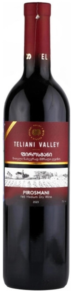 Вино Красное Полусухое Teliani Valley Pirosmani 2023 0,75 л фото