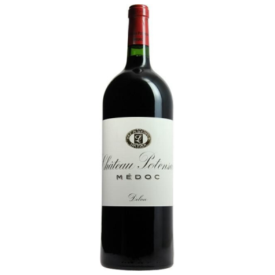 Вино Красное Сухое Chateau Potensac Cru Bourgeois Medoc 2015 1,50 л фото