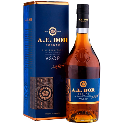 Коньяк A.E. Dor VSOP Rare Fine Champagne in gift box 0,7 л фото