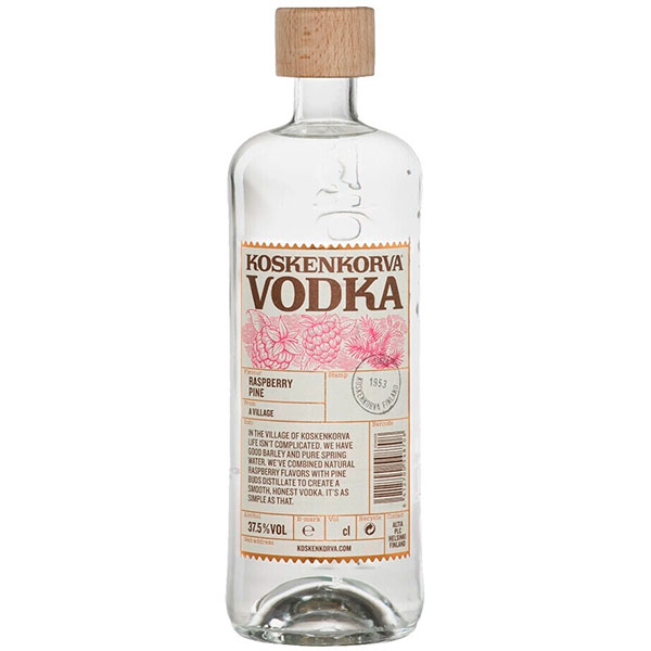 Водка Koskenkorva Raspberry Pine 1,00 л фото