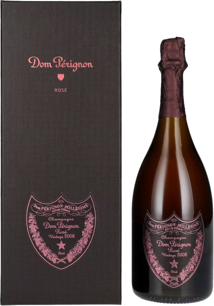 Вино игристое Розовое Экстра Брют Dom Perignon Extra Brut Vintage Rose in gift box 2009 0,75 л фото