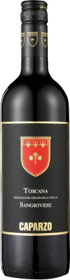 Вино Красное Сухое Caparzo Sangiovese Toscana 2022 0,75 л фото