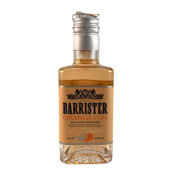 Джин Barrister Orange Gin 0,05 л фото