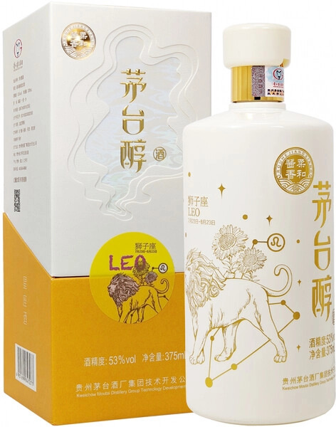 Байцзю Maotai Chun Zodiac Signs - Leo in gift box 0,375 л фото