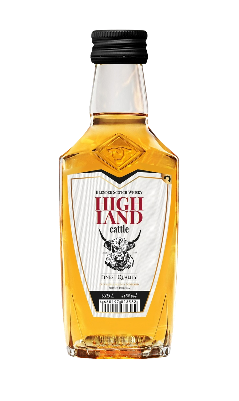 Виски Highland Cattle Blended 0,05 л фото