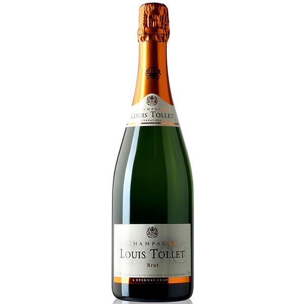 Шампанское Белое Брют Louis Tollet Brut Champagne 0,75 л фото