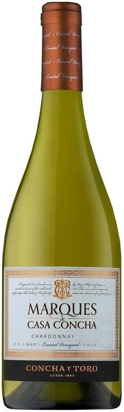 Вино Белое Сухое Concha y Toro Marques de Casa Concha Chardonnay Limari Valley 2023 0,75 л фото