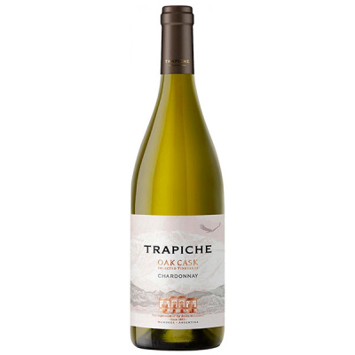 Вино Белое Сухое Trapiche Oak Cask Chardonnay Mendoza 2022 0,75 л фото