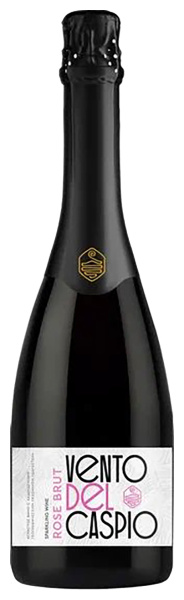 Вино игристое Розовое Брют Vento Del Caspio Rose Brut 2022 0,75 л фото
