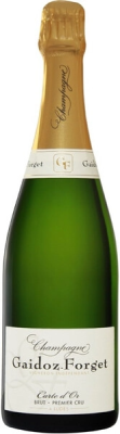 Вино игристое Белое Брют Gaidoz-Forget Carte d'Or Premier Cru Brut Champagne 0,75 л фото
