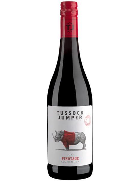 Вино Красное Сухое Tussock Jumper Pinotage 2022 0,75 л фото
