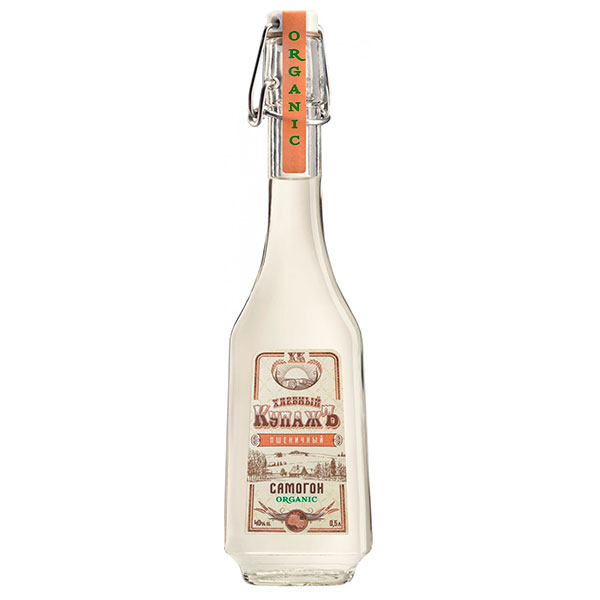 Самогон Hlebnyj Kupazh Samogon Organic Wheat 0,5 л фото