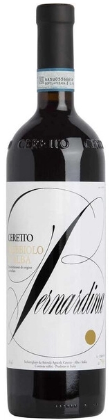 Вино Красное Сухое Ceretto Bernardina Nebbiolo d'Alba 2022 0,75 л фото