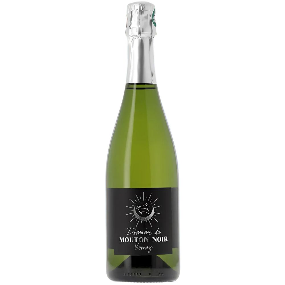 Вино игристое Белое Брют Domaine du Mouton Noir Vouvray Brut 2023 0,75 л фото