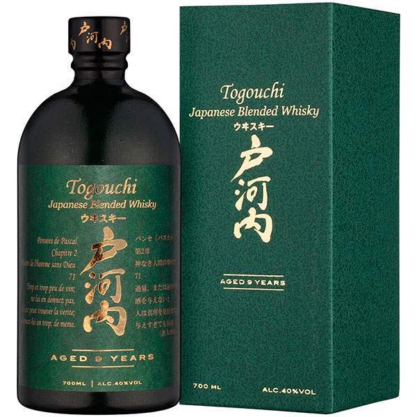 vinoteki Виски Togouchi 9 Years Old In gift box 0,70 л