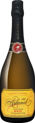 Вино игристое Асканели Брют белое брют 12,5% 0,75 л фото