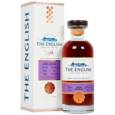 Виски The English Small Batch Release Sherry Hogshead Single Malt in gift box 0,70 л фото